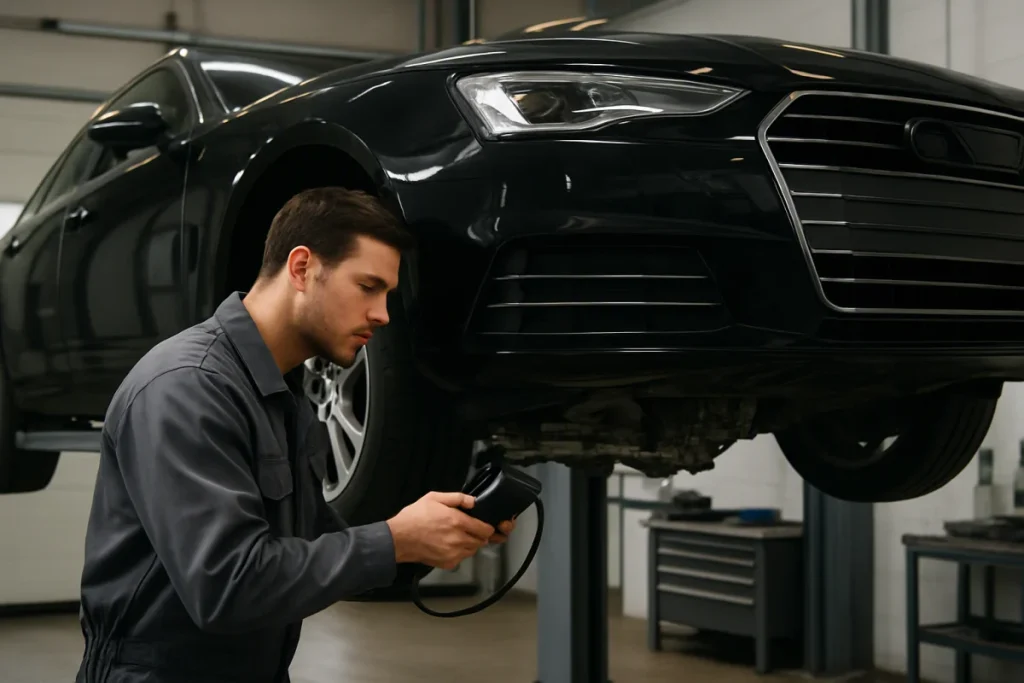 بررسی نشانه‌های تعمیر گیربکس BMW و عیب‌یابی گیربکس BMW 730Li