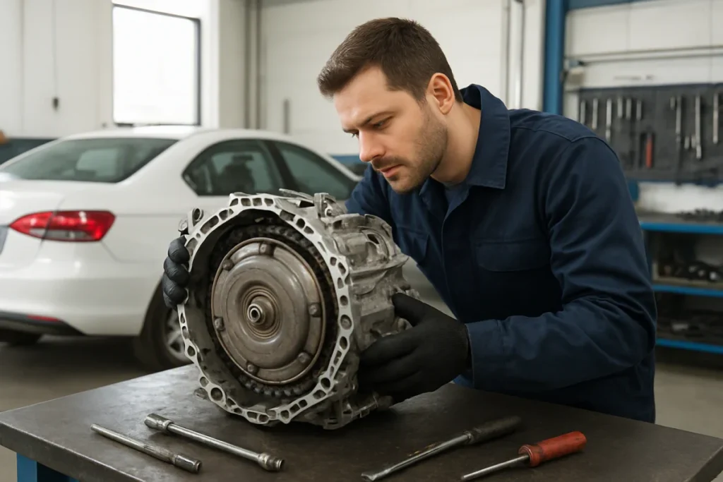 بررسی گیربکس اتوماتیک لیفان 620 هنگام عیب‌یابی و تعمیر گیربکس لیفان 620